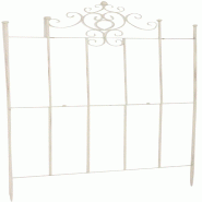 CLP Treillis Paula 170 x 86 cm Crème antique - beige métal 13486393 CLP Treillis Paula 170 x 86 cm Crème antique - beige métal 13486393