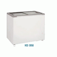 Congélateur couvercle coulissant vitré Olitrem HCE-305GBA-3