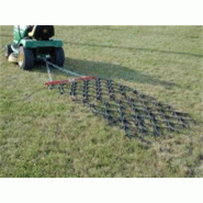 Herse traînée double 1.8m x 2.4m - Dents 12.7mm - 100 dents/ML - NeedGarden