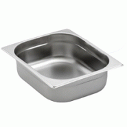 Lot de 10 bacs GN 1/2 Sammic en acier inox - différentes hauteurs et capacités Lot de 10 bacs GN 1/2 Sammic en acier inox - différentes hauteurs et capacités