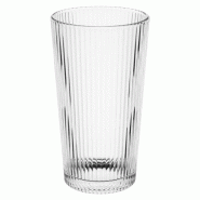 Lot de 6 verres highball empilables 390 ml en verre sodocalcique, MAE
