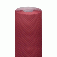 Nappe en rouleau cellulose extra damassé bordeaux 1,20x7m - par 25