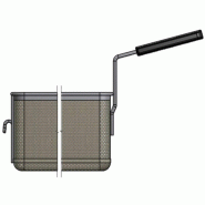 Panier avec crochet pour cuiseur à pâtes CPT-66 - Panier 1/3 Panier avec crochet pour cuiseur à pâtes CPT-66 - Panier 1/3