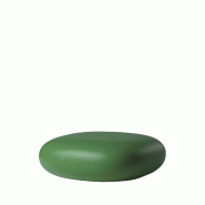 Pouf in & out Chubby Low - vert malva
