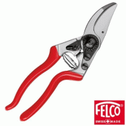 Sécateur grandes mains professionnel ergonomique à poignées fixes – FELCO 8 pour droitiers