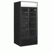 Vitrine réfrigérée FSC891H Black - 2 portes TEFCOLD