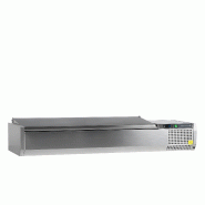 Vitrine réfrigérée GN1/3 VK38-200 S/S LID L2000 mm 16528 TEFCOLD