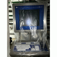 Écran ihm avec clavier atex stahl exicom et-518 - référence : c9708