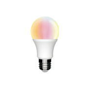 Ampoule led - 10w - 270º - e27 - rgb + blanc + télécommande - réf r300854