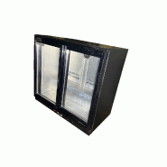 Arrière bar 2 portes vitrées coulissantes d'occasion - 238L - LED - Température +2°/+10°C - R600A Arrière bar 2 portes vitrées coulissantes d'occasion - 238L - LED - Température +2°/+10°C - R600A