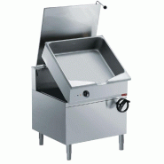 Diamond - Sauteuse électrique basculante automatique, cuve "Duomat" 100 litres sur meuble - réf. E22/BA12C-230/3--N - gris inox AKS-E22/BA12C-230/3--N