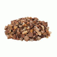 Gravier 12/16 Rouge Belge - Calcaire concassé, Bordeaux nuancée d'orangé