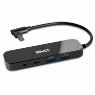 Hub USB 3.2 Gen 1 Type C Lindy - 4 ports - 4002888433341