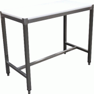 ITALCONCEPT L2G Table De Decoupe Centrale Soudee Inox 304, 850 x 1400 x 600mm - 3616350003911