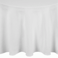 Nappe ronde blanche Mitre Essentials Occasions 2300mm | Mitre essentials - GW439