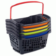 Panier de magasin 20 Litres - Design moderne - Anse ergonomique - 100% recyclable Panier de magasin 20 Litres - Design moderne - Anse ergonomique - 100% recyclable