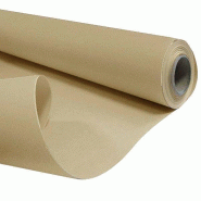Papier kraft brun - 0,80x50 m - idéal pour emballages et protections