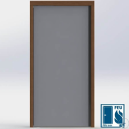 Porte coupe-feu 60 mn - 1H double action - Blocs-portes Double Action feu EI30 et EI60 - Avec pivot linteau encastré - 1 vantail,2 vantaux Porte coupe-feu 60 mn - 1H double action - Blocs-portes Double Action feu EI30 et EI60 - Avec pivot linteau encastré - 1 vantail,2 vantaux
