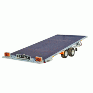 Remorque porte voiture-plateau - Plancher 4,50 X 2,10 M - 2700 KG - TA-NO GRAVITY LOW 27.45_0