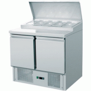 Saladette réfrigérée - moteur en dessous - 2 ou 3 portes - profondeur 700 mm - inox Saladette réfrigérée - moteur en dessous - 2 ou 3 portes - profondeur 700 mm - inox