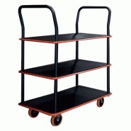Servante 2 ou 3 plateaux capacité 120 kg APSS3 Servante 2 ou 3 plateaux capacité 120 kg APSS3