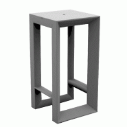 Table haute design in & out FRAME - gris