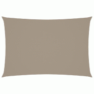 VidaXL Voile de parasol tissu oxford rectangulaire 2,5x4,5 m taupe Modèle Outdoor Epsilon Prime - marron 135428