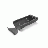 Goulotte horizontale pour table de réunion Drone / Hexa - 47 x 24,4 x 12,4 cm - acier noir mat - garantie 3 ans Goulotte horizontale pour table de réunion Drone / Hexa - 47 x 24,4 x 12,4 cm - acier noir mat - garantie 3 ans