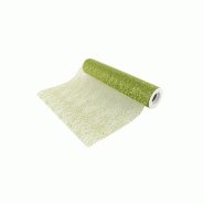 Chemin de table glitter vert 30cm x 5m