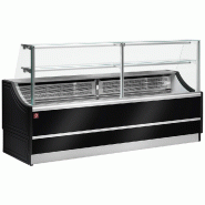 Comptoirs réfrigérées avec réserve orléans plus noir gaz r290 1000x... - POL104/B5-R/R2