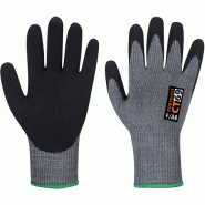 Gant anti-coupures gris et noir CT69G8RS - Taille Small - Protection niveau F et certifié Oeko-Tex Gant anti-coupures gris et noir CT69G8RS - Taille Small - Protection niveau F et certifié Oeko-Tex