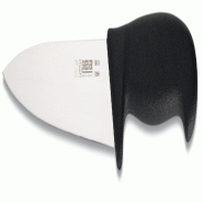 Giesser Couteau à saigner acier trempé et polypropylène noir 18 cm Giesser - 182291 - plastique 182291_0