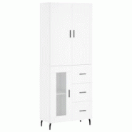 Helloshop26 - Buffet bahut commode armoire meuble de rangement organisateur cuisine salle de séjour salon haut 69,5 x 34 x 180 cm 02_0032657 - 300021 Helloshop26 - Buffet bahut commode armoire meuble de rangement organisateur cuisine salle de séjour salon haut 69,5 x 34 x 180 cm 02_0032657 - 300021