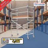 Kit échafaudage Tour Roulante - Neuf - Hauteur de travail : 4,30 mètres