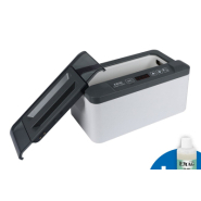 Nettoyeur à ultrasons 1,55 litre à usage multiple avec lumière UVC - Minuterie de 1 à 30 min - Emmi-16 Nettoyeur à ultrasons 1,55 litre à usage multiple avec lumière UVC - Minuterie de 1 à 30 min - Emmi-16