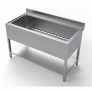 Plonge inox professionnelle avec 1 bac - 1400x700x850 mm - P7333.1305