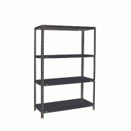 SimonRack Étagère métallique avec vis 1500x800x400 mm, 4 niveaux, point de flexion 100 kg, Anthracite - Comfort - métal 8425437130380