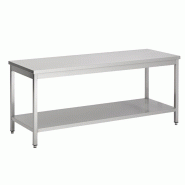 Table de travail inox 2000x600x600 mm - P7333.1525