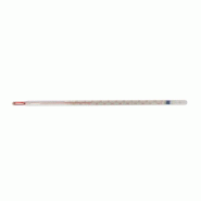Thermomètre échelle int. Liquide rouge, -10/110 - Ref.: KJD006 Thermomètre échelle int. Liquide rouge, -10/110 - Ref.: KJD006