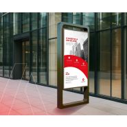 Totem portrait extérieur TITAN - Totem résistant_1