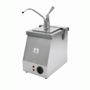 Appareil de maintien au chaud Schneider avec commande à levier GN 1/6 - inox 152456