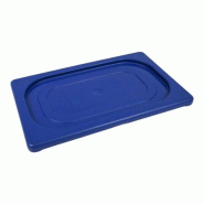 Couvercle Polypropylène Clippé GN 1/4 - HACCP Bleu - Gastroland - bleu plastique polypropylène 3701666009617
