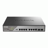 D-Link DSS-200G-10MPP/E commutateur réseau Géré L2 Gigabit Ethernet (10/100/1000) Connexion Ethernet_0