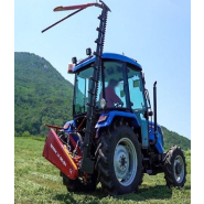 Faucheuse à doubles lames montés à l'arrière avec deux barres de coupe mobiles conçue pour couper tous les types d'herbe, de plantes fourragères et d'herbes médicinales - lk170-2h