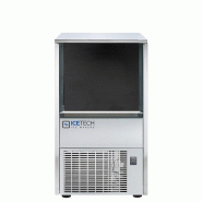 Ice Tech machine à glaçons professionnelle acier inoxydable 402 x 507 x 699 mm PS 42 - air - R290 réf 51340U argenté - argenté inox 51340U