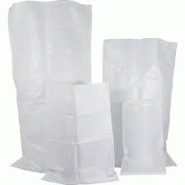 Lot 100 SACS PP neuf 50X90, SWL: 30 kg , PP tissé non laminé