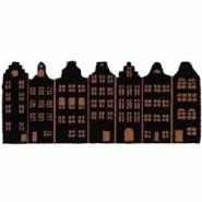 Paillasson fibres de coco maisons de canal 75 x 30 cm Esschert Design - noir 8714982214745 Paillasson fibres de coco maisons de canal 75 x 30 cm Esschert Design - noir 8714982214745