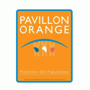 Panneau Pavillon Orange