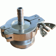 Sortie aluminium DN8 - pour pompe à vide ATEX TF-VAP7