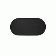 Stil Casa, set de 12 chemins de table unicolores, cousus en polyuréthane laminé, 78xh. 38 cm, finition saffiano noir. - RUN7838-SA-N Stil Casa, set de 12 chemins de table unicolores, cousus en polyuréthane laminé, 78xh. 38 cm, finition saffiano noir. - RUN7838-SA-N
